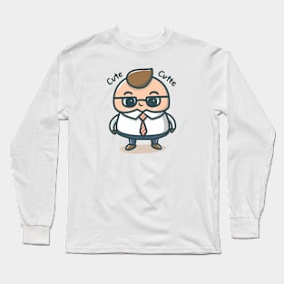 Cute man Long Sleeve T-Shirt